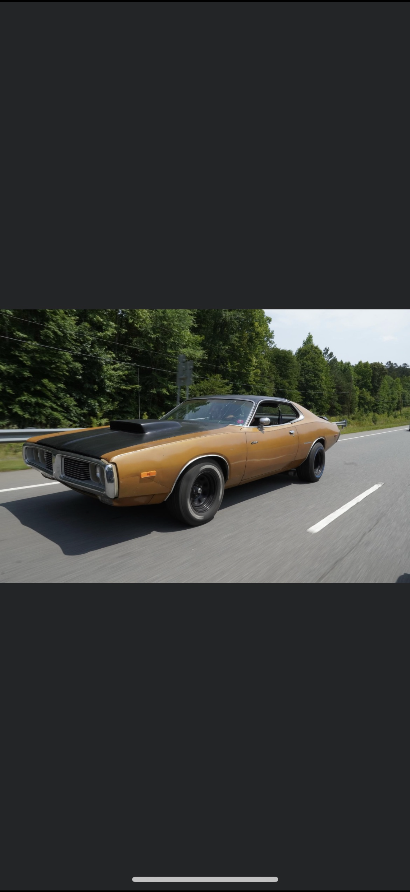 Geno's classic Dodge Charger muscle car at Real Deal Automotive